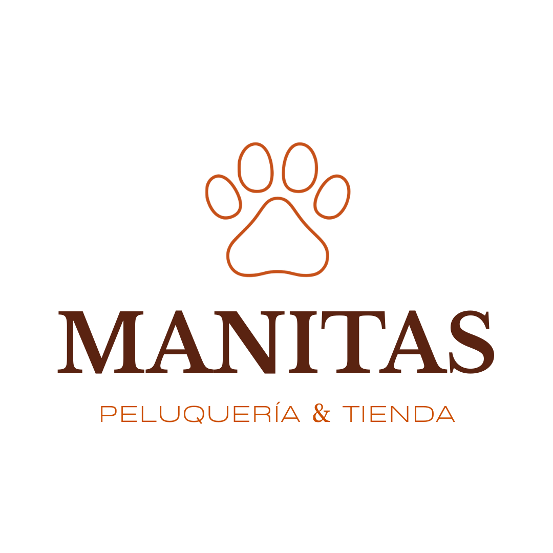 Logo Manitas — huella y tipografía